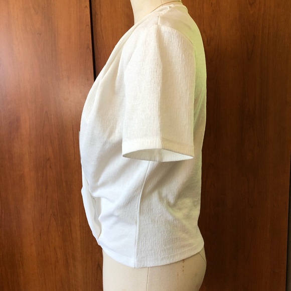 Zara pull over, short sleeve blouse - Picture 3 of 4